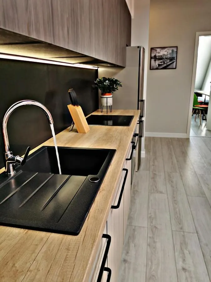 Apartament Gdansk Wrzeszcz Politechnika Lägenhet